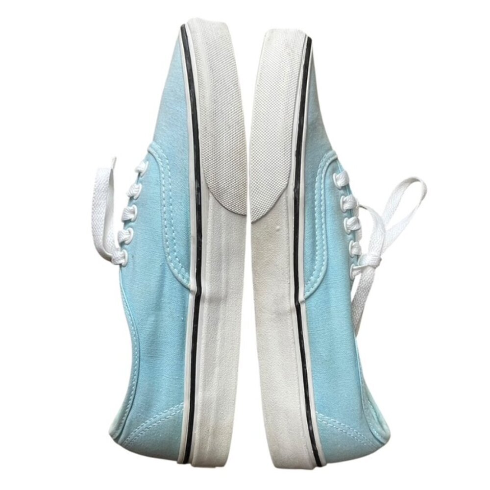 VANS Authentic Canal Blue Low Top Sneakers - Women's Size 9 - Picture 6 of 9